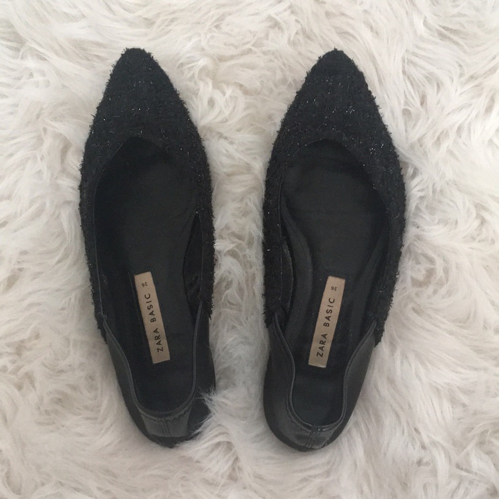 Zara Stylish Flasts size 6